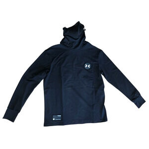 Xupermask Xupergear by will.i.am Long Sleeve shirt w/ built in mask - Size L/XL